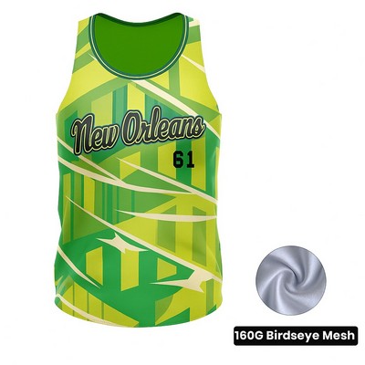 160G Birdseye Mesh Women's Basketball Jersey - Sublimated