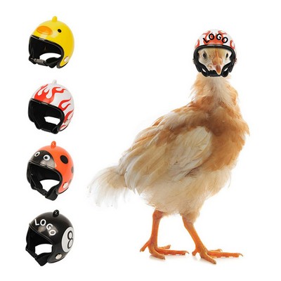 Decorative Pet Chicken & Bird Helmet