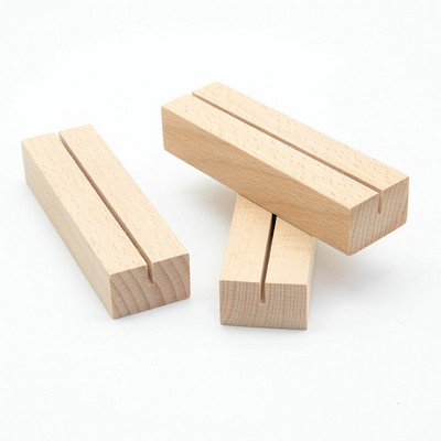 Beech Wood Postcard Stand