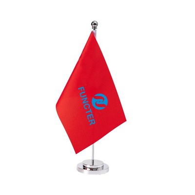 Full Color Desk Flag Set