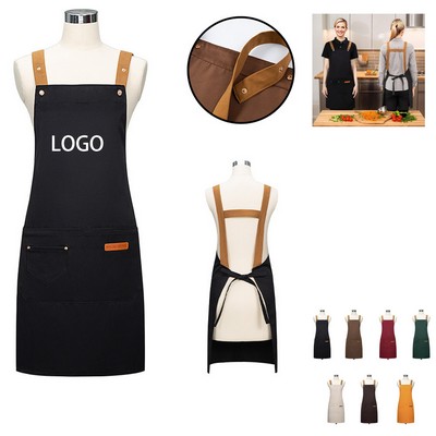 Professional Chef Aprons with Pockets for Women & Men