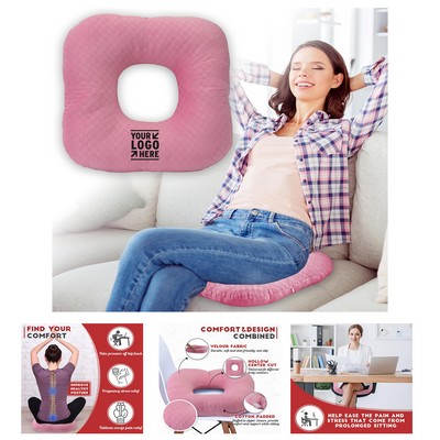 Stuffed Donut Pillow Seat Cushion