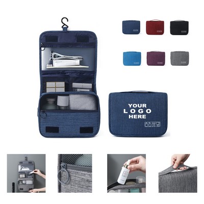 Large Capacity Toiletry Bag Travel Bag With Hooks