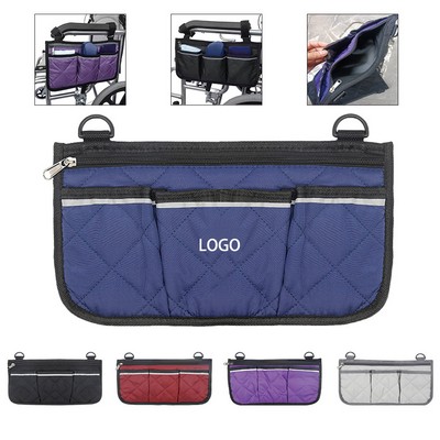 Armrest Storage Pouch for Wheelchairs