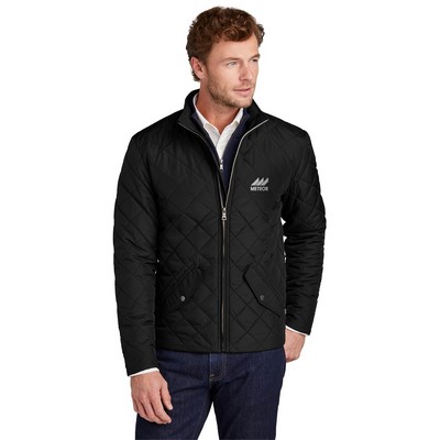 Brooks Brothers Quilted Embroidered Jacket