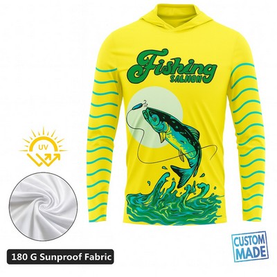 SolarProtec Long Sleeve Hooded T-Shirt with Gaiter Sublimated