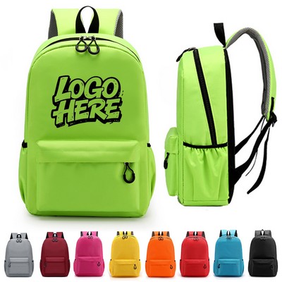 Small Waterproof Oxford Kid Backpack with Adjustable Strap