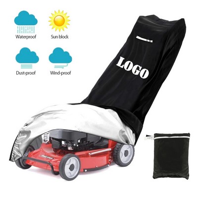 All Weather Reflective Lawn Mower Cover With Storage Bag