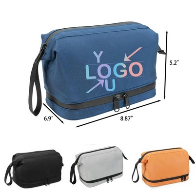 Dual Compartment Grooming Pouch