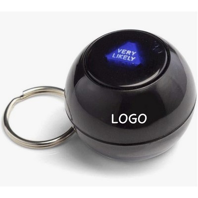 Magic Prophecy Ball Toy Keychain