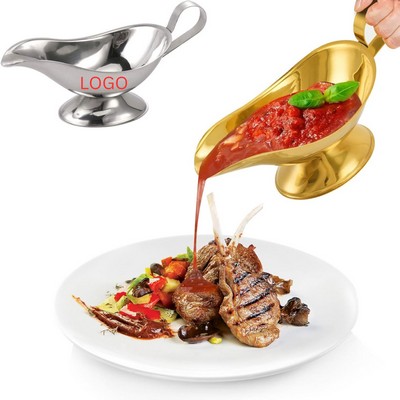 Classic Stainless Steel Sauce & Gravy Boat