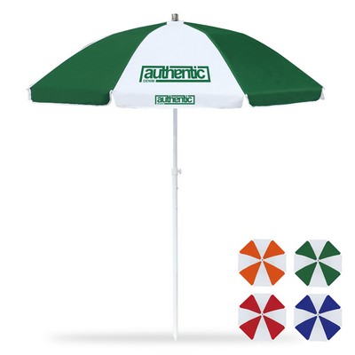 7' 8-Panel Steel Market Umbrella