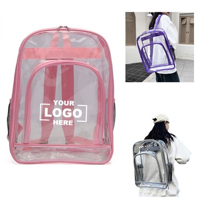 Clear Backpack Heavy Duty Transparent Backpack