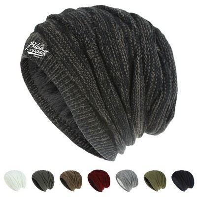 Warm Winter Baggy Beanie