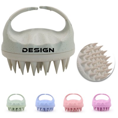 Circular Massager Silicone Shampoo Scrubber