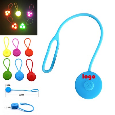 Silicone Backpack Bicycle Rear Light