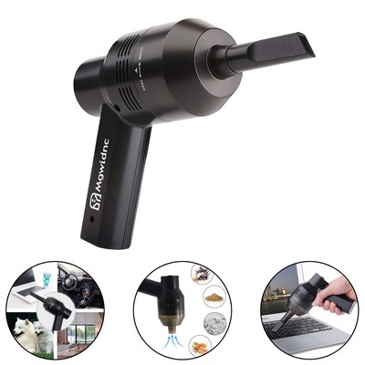 USB Cordless Mini Handheld Vacuum Cleaner with Strong Suction for Desktop Keyboard Cleaning