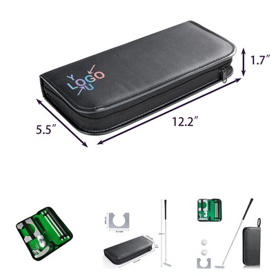 Compact Golf Putter Set Package