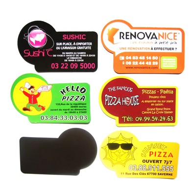 2.5" x 4.5" Fridge Magnet (20 mil Thickness Vinyl & Rubber)