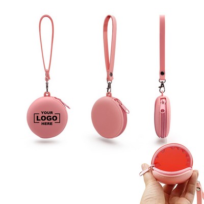 Trendy Silicone Zipper Coin Purse