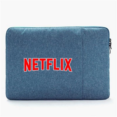 Nylon Laptop Sleeve with Full-Color Heat Transfer Print (14.96" x 10.43" x 0.8")