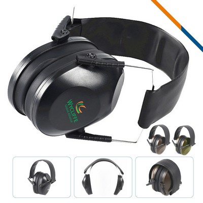 Athill Foldable Noise Reduction Hearing Protection Earmuffs
