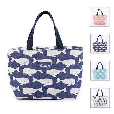 Water-repellent Insulated Lunch Tote Bag