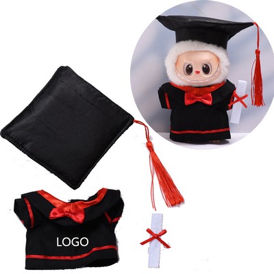 Doll Graduation Bachelor's Uniform Set