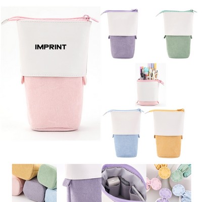 Pu Telescopic Pencil Case