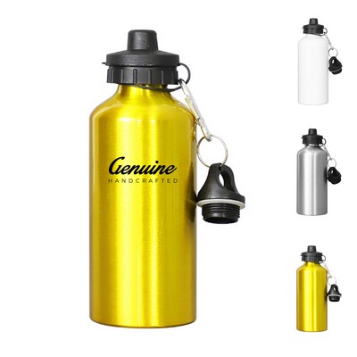 17oz Aluminum Sports Water Bottle