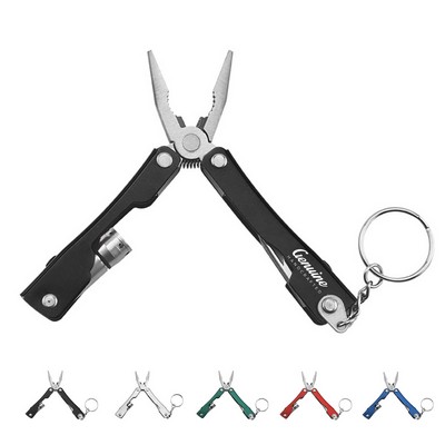 Mini Stainless Steel Multitool Keychain
