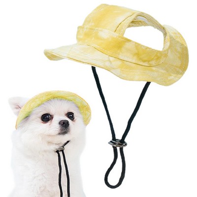 Polyester Dog Hat with Ear Holes