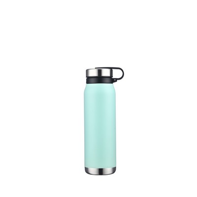 Endura 20 oz Light Blue Vacuum Water Bottle with Removable SS Lid