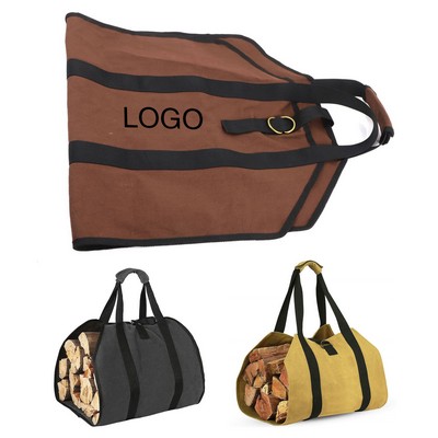 Custom Firewood Tote Bag