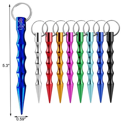 Aluminum Key Chain for Self-Defense Promotion