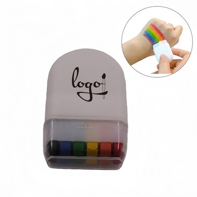 Pride Face Paint Rainbow Crayon Face Paint