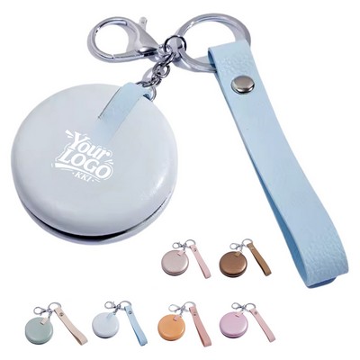 Leather Travel Makeup Mirror