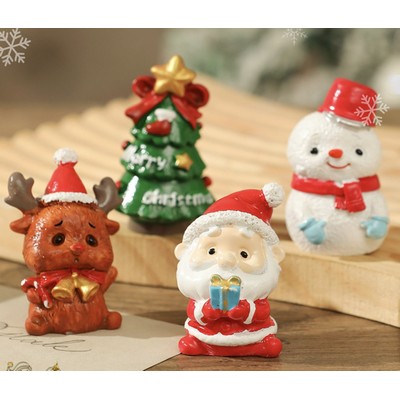Christmas Resin Figurine Decor