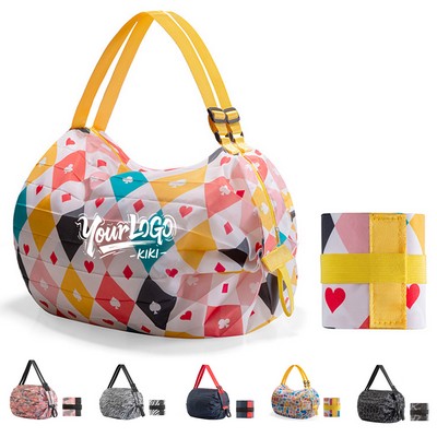 Nylon Foldable Travel Tote