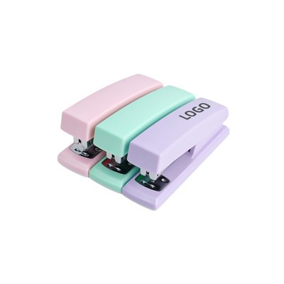 Pastel Color School Supply Set with Stapler Tape Dispenser and Remover