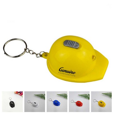 Safety Helmet Led Bottle Opener Keychain