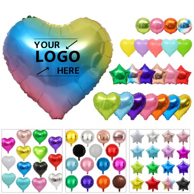 18" Inflatable Aluminum Foil Balloon