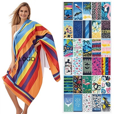 Quick Dry Microfiber Beach Towel
