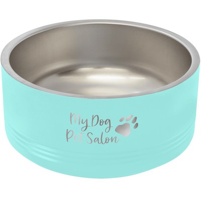 Polar Camel 32 oz. Medium Teal Pet Bowl