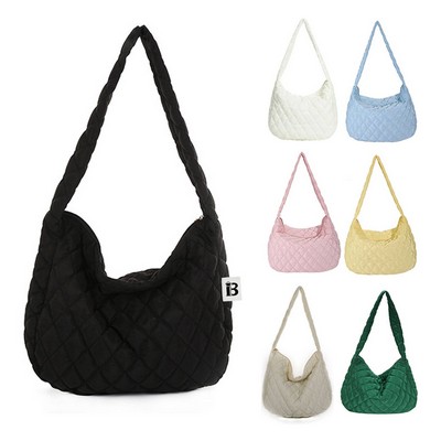 Quilted tote bag