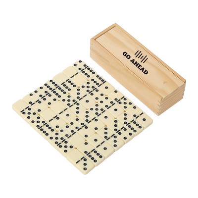 Double Six Dominoes Set