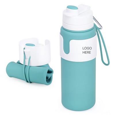 Outdoor Sports Water Bottle Large Capacity Collapsible Portable Sports Cup 750ml