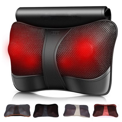 Electric Heated Back Neck Shoulder Kneading Massager