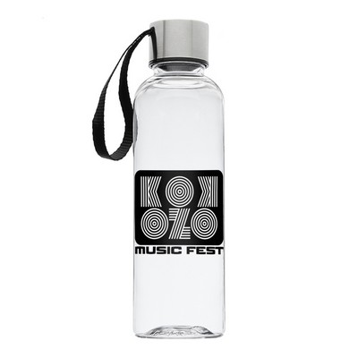 17 oz. Ostia Plastic Water Bottle (1 Color Imprint)