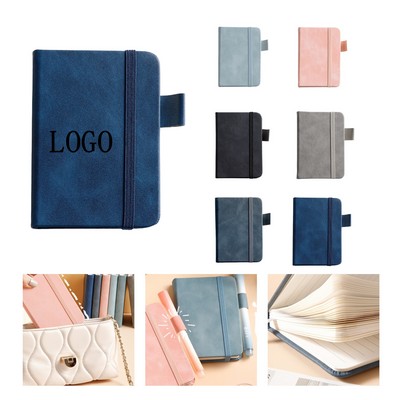 Mini Leather Pocket Note Book